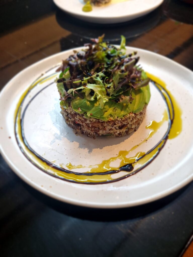 Quinoa and avo